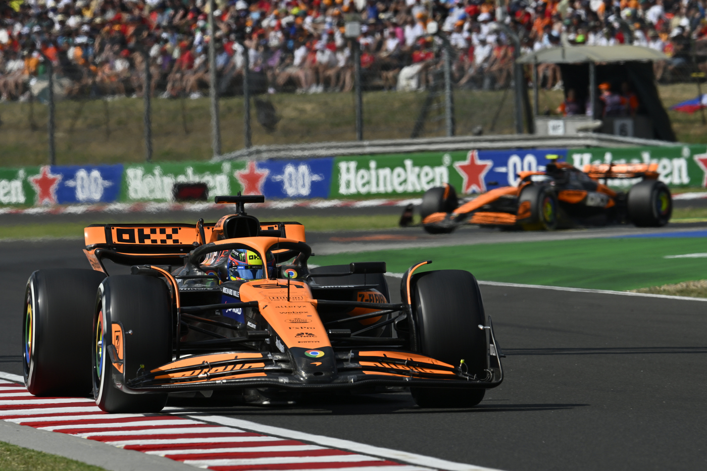 Gp Ungheria, doppietta McLaren: vince Piastri e Norris secondo Gp Ungheria, doppietta McLaren: vince Piastri e Norris secondo