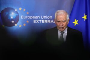 Josep Borrell incontra il primo ministro del Kosovo Albin Kurti a Bruxelles