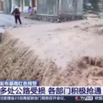 Cina, piogge torrenziali nel Gansu: migliaia di sfollati