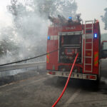 Incendi, evacuate 500 persone da residence a Vieste