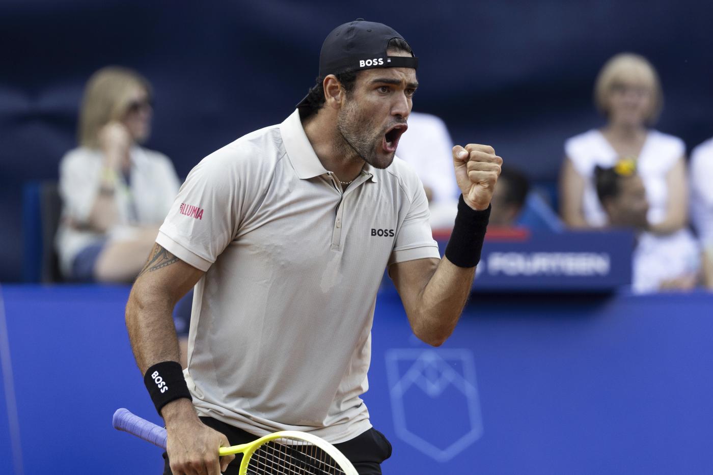 Atp Kitzbuhel, Berrettini in semifinale: battuto De Alboran in due set Atp Kitzbuhel, Berrettini in semifinale: battuto De Alboran in due set