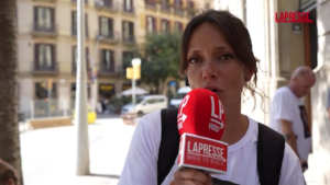Barcellona, protestano le vittime di abusi sessuali da parte dei Gesuiti
