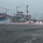 Giappone, allagamenti e frane per le forti piogge