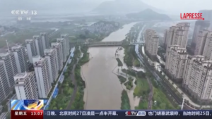 Cina, il tifone Gaemi colpisce le province costiere