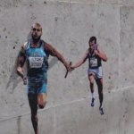 Roma, Mennea consegna il testimone a Jacobs in nuovo murales al Foro Italico di Harry Greb