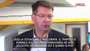 Parigi 2024, ministro Trasporti Francia: “Ritardi per 7 treni Tgv su 10 dopo i sabotaggi”