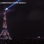 Parigi 2024: spettacolo di luci sulla Torre Eiffel durante la cerimonia di inaugurazione