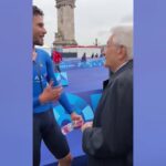 Parigi 2024, Mattarella si complimenta con Ganna dopo medaglia d’argento