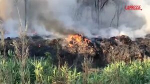 Roma, incendio a Ponte Mammolo: evacuate 40 persone