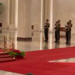 Pechino, Meloni alla Grande Sala del Popolo per incontro con premier Li