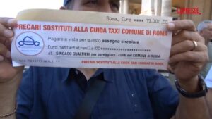 Roma, sostituti taxi chiedono incontro con Gualtieri: “Le licenze siano gratuite”