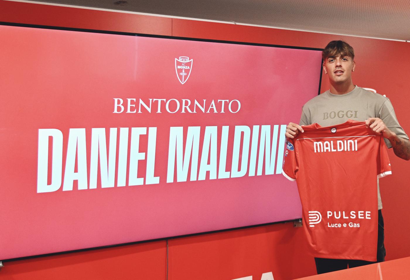 Monza, torna Daniel Maldini: contratto fino al 2026