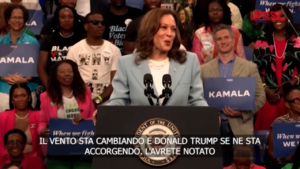 Kamala Harris sfida Trump: “Se hai qualcosa da dire, dimmelo in faccia”