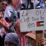 Parigi 2024, protesta pro Palestina durante le Olimpiadi