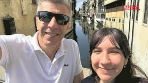 Giulia Cecchettin, il papà Gino si commuove rivedendo la foto dell’ultimo compleanno della figlia