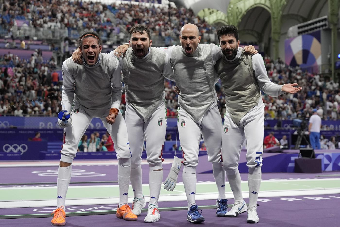Mondiali scherma, gli azzurri battono gli Usa nel fioretto a squadre e conquistano l’oro