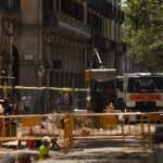 Barcellona, lavori di ristrutturazione sulle Ramblas