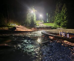 Maltempo, frana in Cadore: interrotti collegamenti stradali tra Friuli Venezia Giulia e Veneto