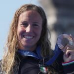 Parigi 2024, Taddeucci bronzo ‘controcorrente’ nella Senna: “Ma non mi rituffo”