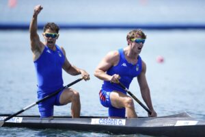 Olimpiadi Parigi 2024- Gabriele Casadei e Carlo Tacchini argento nella canoa canadese