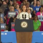 Usa, Kamala Harris ai manifestanti pro Palestina: “Se volete che Donald Trump vinca, allora ditelo”