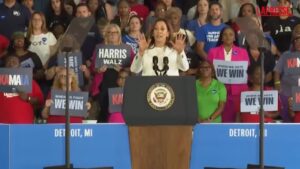 Usa, Kamala Harris ai manifestanti pro Palestina: “Se volete che Donald Trump vinca, allora ditelo”