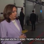 Gaza, Harris sul raid di Israele contro una scuola: “Troppi civili uccisi”