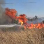Roma accerchiata dal fuoco, maxi incendio alla Pisana