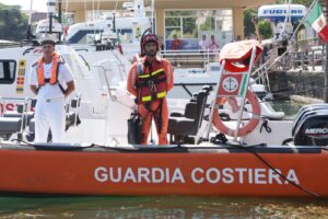 Desenzano del Garda - Matteo Salvini al 25 anniversario della Guardia Costiera sul lago di Garda