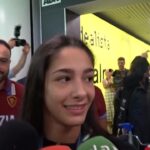 Parigi 2024, Raffaeli e le Farfalle a Fiumicino: “Un’emozione incredibile”