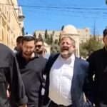 Israele, Ben Gvir sulla Spianata delle Moschee a Gerusalemme