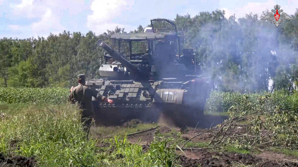 Forze armate russe conducono operazioni di combattimento contro formazioni ucraine nel distretto di Sudzhansky