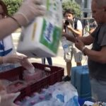 Milano, ghiaccioli e anguria ai senzatetto per combattere il caldo