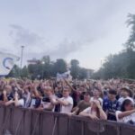 Supercoppa Europea, piazza piena a Bergamo per Atalanta-Real Madrid sul maxischermo