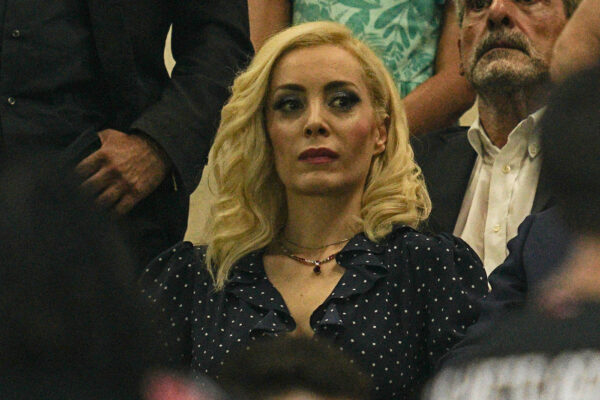 Milano, Marta Fascina a San Siro per il trofeo ‘Silvio Berlusconi’