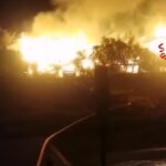 Sardegna, in fiamme chiosco in spiaggia a Liscia Ruia