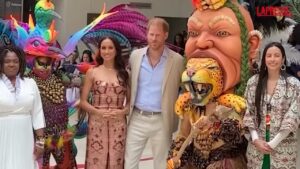 Harry e Meghan in Colombia, i duchi del Sussex tra studenti e danze folkloristiche