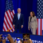 Usa 2024, primo comizio insieme per Joe Biden e Kamala Harris