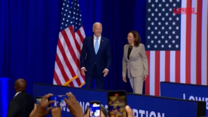 Usa 2024, primo comizio insieme per Joe Biden e Kamala Harris