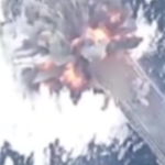 Abbattuto ponte chiave russo a Kursk, il video delle forze armate ucraine