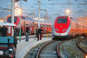 SCONTRO TRA DUE FRECCIAROSSA A ROMA