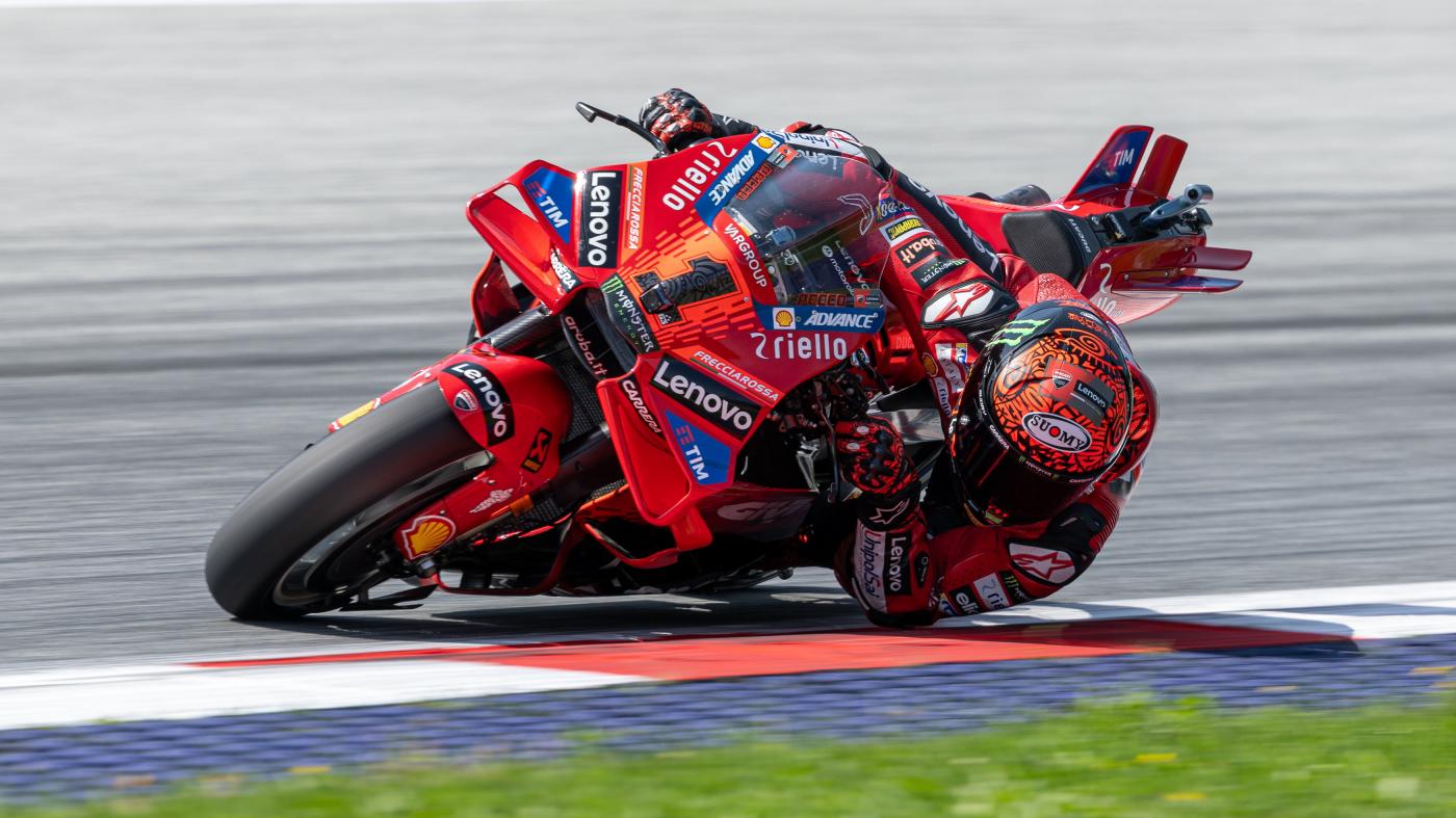 Gp Austria: trionfo Bagnaia, secondo Martin