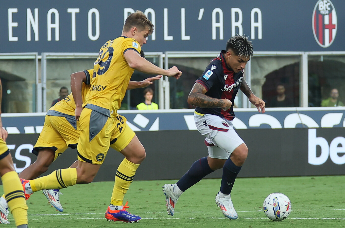 Serie A, Bologna-Udinese 1-1