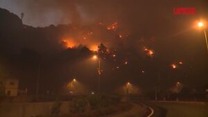 Portogallo, non si arresta l’incendio a Madeira