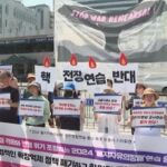 Seul, proteste contro esercitazioni congiunte Sudcorea-Usa