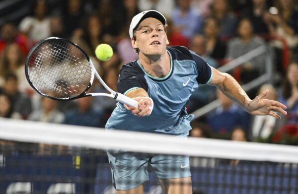 Jannik Sinner v Andrey Rublev - Tennis, Canadian Open 2024 a Montreal