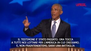 Usa 2024, Obama: “Testimone è stato passato ma sarà una corsa serrata”