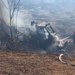 Roma, vasto incendio a Cinecittà Est: quattro operatori ustionati