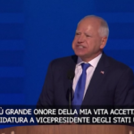 Usa 2024, Tim Walz: “È il più grande onore della mia vita accettare la candidatura a vicepresidente”