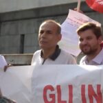 Emergenza casa, presidio Pio Albergo Trivulzio in tribunale: “Bloccate gli sfratti”